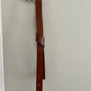 Lilith Leather Belt, Brown